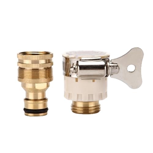 Wasserhahndichtung aus Metall, Küchenschlauchadapter, Küchenarmatur-Anschlussanschluss, Wasserhahn-Adapter, schmale Verbindung, für Küche, Waschküche, Badezimmer Wasserhahndichtung aus Metall, Küchenschlauchadapter, Küchenarmatur-Anschlussanschluss, Wasserhahn-Adapter, schmale Verbindung, für Küche, Waschküche, Badezimmer von Obesntln