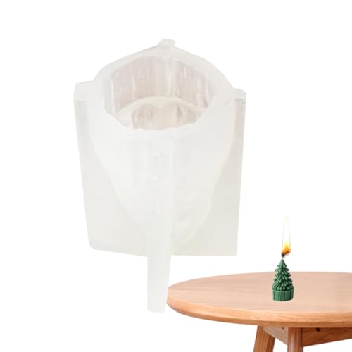 Weihnachtsbaumform, Weihnachtsbaumform aus Silikon, Kerzenformen für Weihnachtsbaum, Kerzenformen für Kerzenherstellung, Gipswachszubehör aus gegossenem Harz, Weihnachtsbaumform, Weihnachtsbaumform aus Silikon, Kerzenformen für Weihnachtsbaum, Kerzenformen für Kerzenherstellung, Gipswachszubehör aus gegossenem Harz, von Obesntln