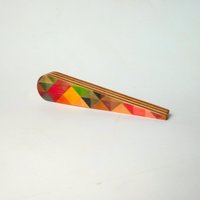 Objektify Grid2 Print Holztürstopper X 2 von ObjectifyHomeware