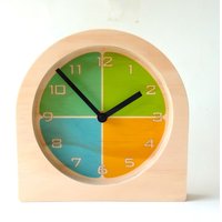 Objektiv Segment Viertel Schreibtischuhr von ObjectifyHomeware