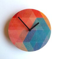 Vergegenständlichen Nazca Wanduhr Vergegenständlichen Nazca Wanduhr von ObjectifyHomeware