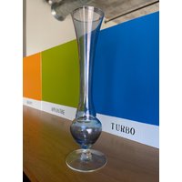 40Er Jahre Solifleur Glas Vase Irisierendes Tulpen Design von Objectmod