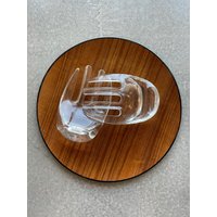 70S Space Age Lucite Hand Großes Servierbesteck von Objectmod