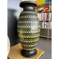 71 Alrun Osterberg Deutsche Lava Tropfglasur Haeger Keramik Vase 4142 Groß von Objectmod