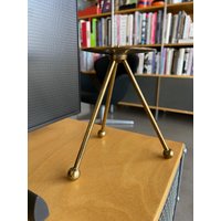 Atomic Sputnik Design-Moderner Kerzenhalter-ständer Aus Massivem Messing Atomic Sputnik Design-Moderner Kerzenhalter-ständer Aus Massivem Messing von Objectmod