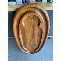 Jhq Dansk Teak Geschnitzte Form Tablett Jens Quistgaard Danish Modern Jhq Dansk Teak Geschnitzte Form Tablett Jens Quistgaard Danish Modern von Objectmod