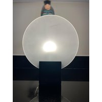 Monochrome Marmor Frosted Disc Bubble Lampe Danish Modern Tim Rundle Copenhagen Style Monochrome Marmor Frosted Disc Bubble Lampe Danish Modern Tim Rundle Copenhagen Style von Objectmod