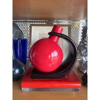 Postmoderne Memphis Design-Ära Vase Ettore Sottsass Ära Keramik Postmoderne Memphis Design-Ära Vase Ettore Sottsass Ära Keramik von Objectmod