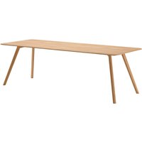 OUT Objekte unserer Tage - Meyer Tisch XLarge 240 x 92 cm, Eiche matt lackiert von OUT Objekte unserer Tage