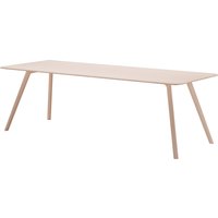 OUT Objekte unserer Tage - Meyer Tisch XLarge 240 x 92 cm, Esche gewachst mit Weißpigment von OUT Objekte unserer Tage