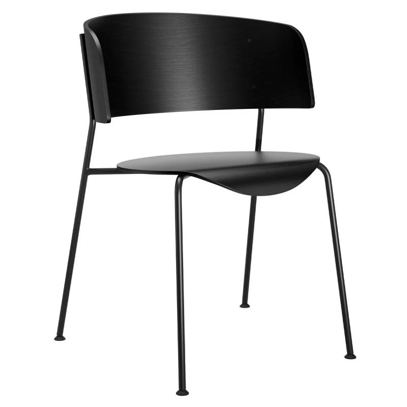 Out Objekte Unserer Tage Wagner Stuhl Essstuhl Sitzmöbel Armlehnstuhl Schwarz B-Ware von Objekte unserer Tage