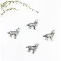 Wolfsmagnet - Personalisierbares Handgemachtes Geschenk Magnetisch Für Stahloberflächen Heulender Wolf Instinktintelligenz Animal Canada Wolfsmagnet - Personalisierbares Handgemachtes Geschenk Magnetisch Für Stahloberflächen Heulender Wolf Instinktintelligenz Animal Canada von ObjetsMagnetiques