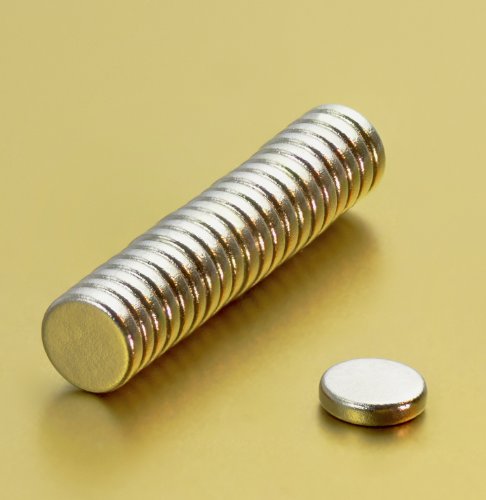 100 Neodym-Supermagnete 4 x 1 mm von Oblique Unique