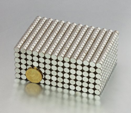 20 Neodym Magnete Ø 8x5 mm von Oblique Unique