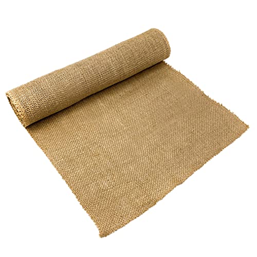 Oblique Unique® Jute Tischläufer Tischband Tisch Läufer Naturfarben 270 cm x 30 cm Tischdeko für Geburtstag Party Hochzeit Garten Party Weihnachten Deko von Oblique Unique