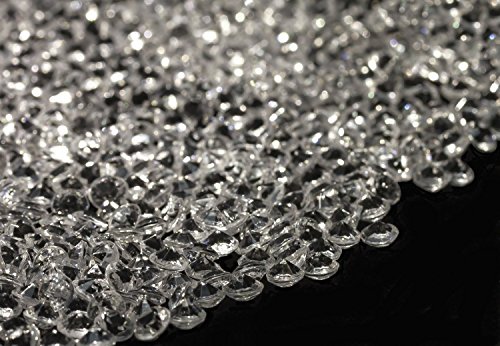 transparente Deko-Diamanten - 4,5mm - 4000 Stück von Oblique Unique