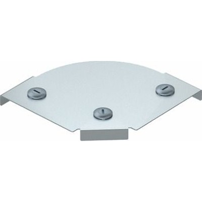 Deckel Bogen vz Drehr 90° B100mm geeignet für Kabelrinne von Obo Bettermann