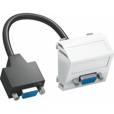 Gehäuse VGA 1f rws glz Klemmbef m.Beschr.Feld von Obo Bettermann