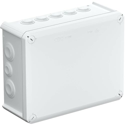 OBO Bettermann Kabelabzweigkasten T250 | mit Einführungen | 240x190x95, lichtgrau OBO Bettermann Kabelabzweigkasten T250 | mit Einführungen | 240x190x95, lichtgrau von OBO