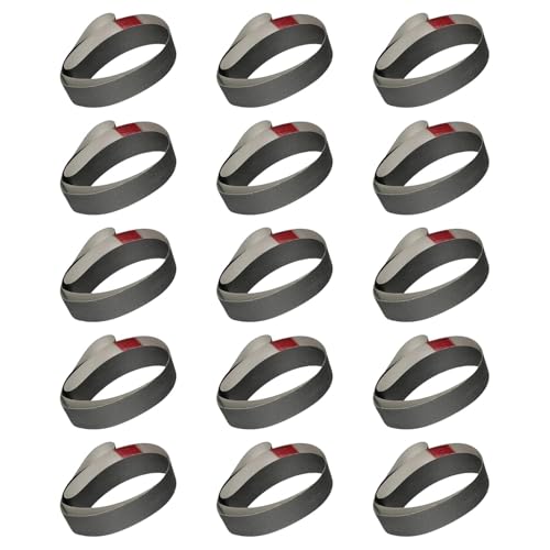 15 Stück Schwarzer Schleifgurt Sortiment 600/800/1000 Körnung 760x25 Mm Geeignet Für Metallholz Kunststoff Glas Trockenes/nasse Schleifgürtel 15 Stück Schwarzer Schleifgurt Sortiment 600/800/1000 Körnung 760x25 Mm Geeignet Für Metallholz Kunststoff Glas Trockenes/nasse Schleifgürtel von Obotsnoi