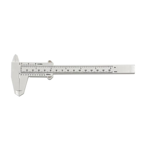 150 Mm Plastik Vernier Bremssattel Einschließlich Inch Und MM Doppelskala Markierung Für Präzise Dimensionsmikrometer Messwerkzeuge 150 Mm Plastik Vernier Bremssattel Einschließlich Inch Und MM Doppelskala Markierung Für Präzise Dimensionsmikrometer Messwerkzeuge von Obotsnoi