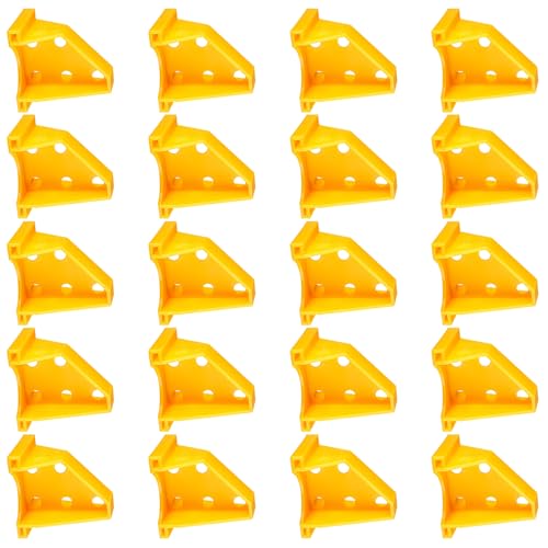 20 Stück Holzscheiben, Abstandshalter, Keile, Doppelkopf-Design, geeignet für effiziente Heimwerker-Projekte, Anwendungen mit engem Raum, Doppelkopf-Installationsscheiben für Holzbearbeitung von Obotsnoi