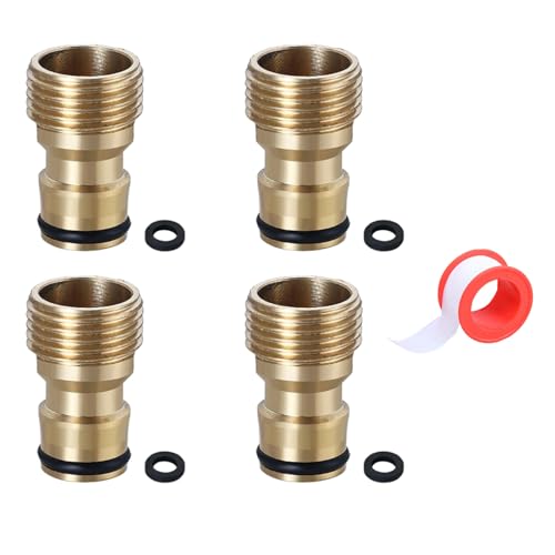 3/4 Zoll Edelstahl Männliche Gewindeschlauchadapter Mit Leckdachhahnverbinder Für Gartenschläuche Und Tragbare Designs Rostbezogene Tap Adapter von Obotsnoi
