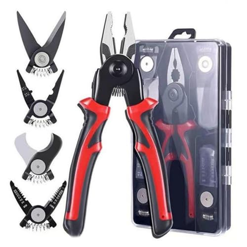 5 In 1 Drahtabstreizzellen Austauschbares Kabeldraht Stripper Cutter Tragbares Multifunktional 5 In 1 Drahtabstreizzellen Austauschbares Kabeldraht Stripper Cutter Tragbares Multifunktional von Obotsnoi