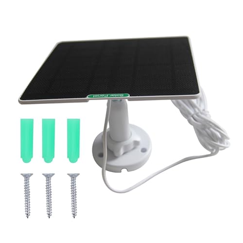 5 W 5 V Hocheffiziente Solarpanel-Ladegeräte für Ringkameras mit DC3.5-Adaptern, wetterfest, verstellbare Halterung, hocheffizientes Solarpanel mit Spannungsregler 5 W 5 V Hocheffiziente Solarpanel-Ladegeräte für Ringkameras mit DC3.5-Adaptern, wetterfest, verstellbare Halterung, hocheffizientes Solarpanel mit Spannungsregler von Obotsnoi