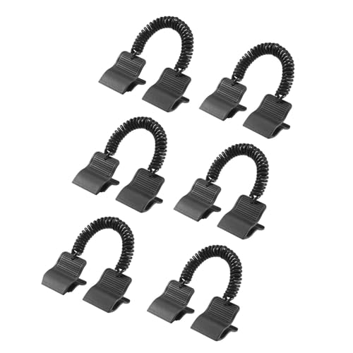 6 x Solar-Pool-Abdeckungsclips mit Federseil, schnelle Einrichtung, Schwimmbad-Clip für runde oder ovale Abdeckungen, Solar-Pool-Clips mit Federseil 6 x Solar-Pool-Abdeckungsclips mit Federseil, schnelle Einrichtung, Schwimmbad-Clip für runde oder ovale Abdeckungen, Solar-Pool-Clips mit Federseil von Obotsnoi