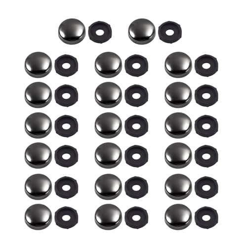 Dekorative Nägel, Glasbefestigungsschrauben, Unterlegscheiben, Schraubenabdeckungen, Glasbefestigungsschrauben, Kappen, Befestigung, dauerhafte dekorative Nagelschraubenabdeckung, 20 Stück Dekorative Nägel, Glasbefestigungsschrauben, Unterlegscheiben, Schraubenabdeckungen, Glasbefestigungsschrauben, Kappen, Befestigung, dauerhafte dekorative Nagelschraubenabdeckung, 20 Stück von Obotsnoi