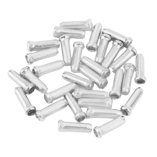 Endkappen für Rennrad, Aluminiumlegierung, Crimps, Schalthebelspitze, Schalthebelenden, Mountainbike, Rennrad, Bremskabel, Endspitze, 50 Stück Endkappen für Rennrad, Aluminiumlegierung, Crimps, Schalthebelspitze, Schalthebelenden, Mountainbike, Rennrad, Bremskabel, Endspitze, 50 Stück von Obotsnoi