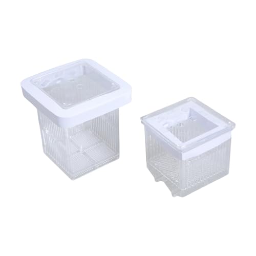 FishTank Separation Breeder Box Clear Floating Breeding Isolation Box Aquarium Small Hatchery Incubator Acrylic Double Layer Fish Fry Hatcher von Obotsnoi