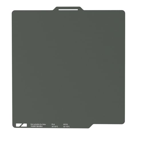 Fortschrittliche Drucker-Bauplatte, doppelseitiges Stahlblech mit 4D-Temperaturregelung für P1 H2D-Drucker, Plattform, einfache Modellentfernung von Obotsnoi