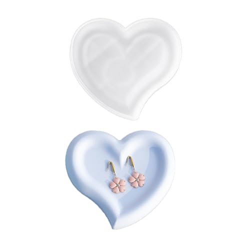 Geometrische Tablettharzform Herzförmige Untersetzerform Schmuckschale Epoxidgussschimmel Silikonform Harz Formen Geometrische Tablettharzform Herzförmige Untersetzerform Schmuckschale Epoxidgussschimmel Silikonform Harz Formen von Obotsnoi