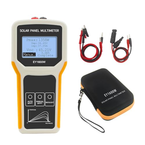 Hochleistungs Solarpanel Tester MPPT Photovoltaik Multimeter Mit Backlits Bildschirmanzeige Für Autoboote Solarsysteme MPPT Open Circuits Spannungswerkzeug Hochleistungs Solarpanel Tester MPPT Photovoltaik Multimeter Mit Backlits Bildschirmanzeige Für Autoboote Solarsysteme MPPT Open Circuits Spannungswerkzeug von Obotsnoi
