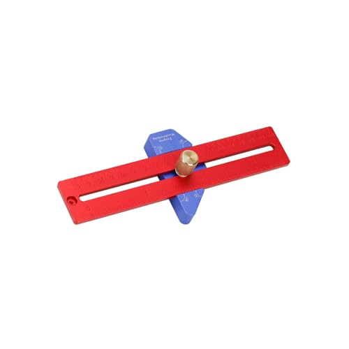 Holzbearbeitung Lineal Slide Rule Präzision Lineal Holzbearbeitungswerkzeug Einstellbare Metall Aluminium Markierungsmessung Pocket Professioneller Holzarbeiter Scal von Obotsnoi