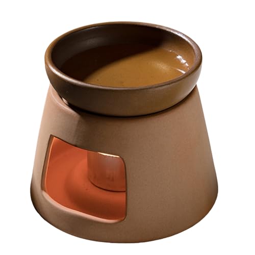 Keramik-Tee-Stövchen, ätherisches Öl, Diffusor, Teekanne, Heizständer für Entspannung und Seelenfrieden, multifunktionaler Keramik-Tee-Wärmer Keramik-Tee-Stövchen, ätherisches Öl, Diffusor, Teekanne, Heizständer für Entspannung und Seelenfrieden, multifunktionaler Keramik-Tee-Wärmer von Obotsnoi