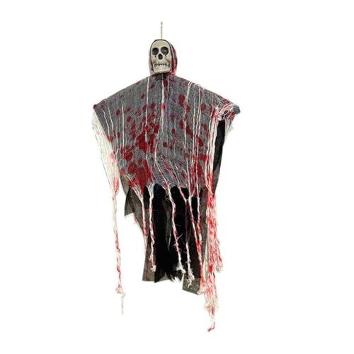 Leuchtende Skelett Schädel Outdoor Hängende Dekoration Für Halloween Party Gruselige Dekorationsmaterialien LED Skelett Ornament von Obotsnoi