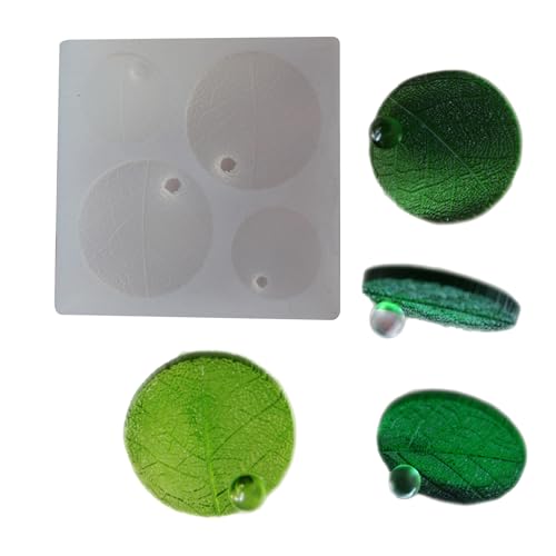 Mehrzweck-Silikonform für müheloses Basteln von Wassertropfen- und Blattformen für Zuhause und Studio, Wachsform Mehrzweck-Silikonform für müheloses Basteln von Wassertropfen- und Blattformen für Zuhause und Studio, Wachsform von Obotsnoi