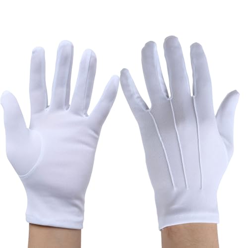 Obotsnoi 1Pair Professional Juwelierhandschuhe Elastische Auskleidung Frauen Frauen Atmungsaktive Fäustlinge Für Hochzeiten Und Event Professional Aussehen Handschuhe Obotsnoi 1Pair Professional Juwelierhandschuhe Elastische Auskleidung Frauen Frauen Atmungsaktive Fäustlinge Für Hochzeiten Und Event Professional Aussehen Handschuhe von Obotsnoi