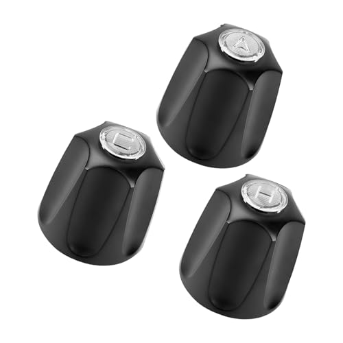 Obotsnoi 3-teiliges Duschknauf-Set, Umrüst-Set für heiße und kalte Umstellventile, einfache Installation für Badewannen, Wasserhahngriff, Ersatz-Set für Duschgriffe von Obotsnoi