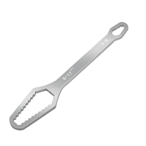 Obotsnoi Doppelendiger multifunktionaler Schraubenschlüssel, 6–25 mm/3–17 mm, selbstspannend, verstellbar, für Brillen, mechanisches Wartungswerkzeug Obotsnoi Doppelendiger multifunktionaler Schraubenschlüssel, 6–25 mm/3–17 mm, selbstspannend, verstellbar, für Brillen, mechanisches Wartungswerkzeug von Obotsnoi