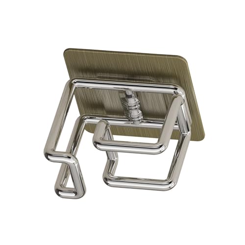 Obotsnoi Edelstahl-Waschbecken-Aufhänger, faltbarer Waschbeckenhaken, strapazierfähig, wasserdicht, Badezimmer-Küchenzubehör, Aufbewahrungsregal, faltbares Küchenaufbewahrungsregal Obotsnoi Edelstahl-Waschbecken-Aufhänger, faltbarer Waschbeckenhaken, strapazierfähig, wasserdicht, Badezimmer-Küchenzubehör, Aufbewahrungsregal, faltbares Küchenaufbewahrungsregal von Obotsnoi