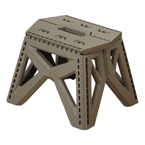 Obotsnoi Faltbarer Hocker mit rutschfester Unterseite, Klappstuhl Mazza für Zuhause, Küche, Camping, Outdoor, Klapphocker für Erwachsene von Obotsnoi
