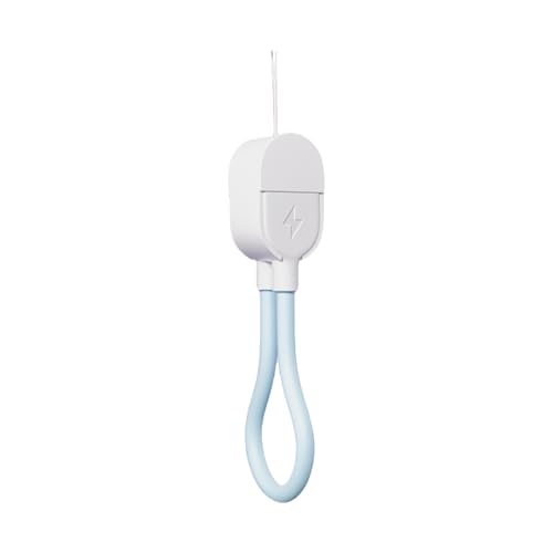 Obotsnoi Kurztyp C Zum Typ C Kabel PD60W Schnelles Ladedrahtschlüsselketten Design Für Telefon 15/16 S24 Note 20 Telefon 16.50 Cm/6 5 Zoll Schlüsselkabel Ladekabel von Obotsnoi