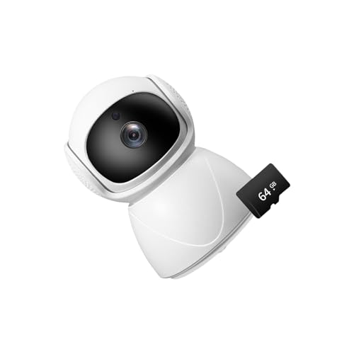 Obotsnoi Rotierende Heimkamera 1080P Video Echtzeit Alerts Wetterfestes ABS-Gehäuse Echtzeitkamera von Obotsnoi