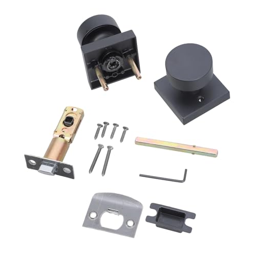 Obotsnoi Runde Türknäufe, nicht verriegelnde Innengriffe, Griff für Eingangsdurchgänge, langlebige Zinklegierung, Dreh-Türgriff für Eingangsdurchgänge Obotsnoi Runde Türknäufe, nicht verriegelnde Innengriffe, Griff für Eingangsdurchgänge, langlebige Zinklegierung, Dreh-Türgriff für Eingangsdurchgänge von Obotsnoi