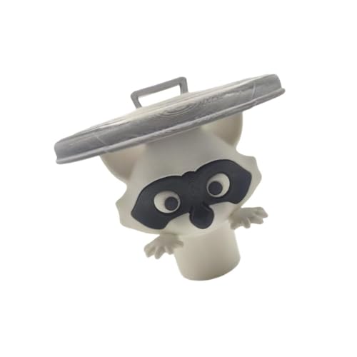 Obotsnoi Verspielte Waschbären-Badezimmer-Organizer, Regal, kreative Dekorationen, einfache Montage, Werkzeug, Entriegelung, Waschbär-Thema, Badezimmer-Ornament Obotsnoi Verspielte Waschbären-Badezimmer-Organizer, Regal, kreative Dekorationen, einfache Montage, Werkzeug, Entriegelung, Waschbär-Thema, Badezimmer-Ornament von Obotsnoi