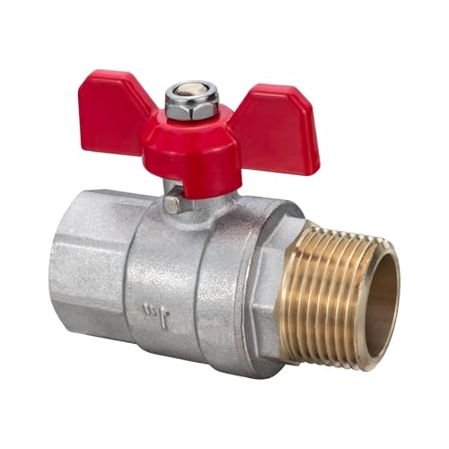 Praktische PN30 Messing Rundventile 1 Zoll Stabile Konstruktion für Wasserversorgung Heizsysteme und industriellen Einsatz Schlauchadapter mit Unterlegscheiben Praktische PN30 Messing Rundventile 1 Zoll Stabile Konstruktion für Wasserversorgung Heizsysteme und industriellen Einsatz Schlauchadapter mit Unterlegscheiben von Obotsnoi